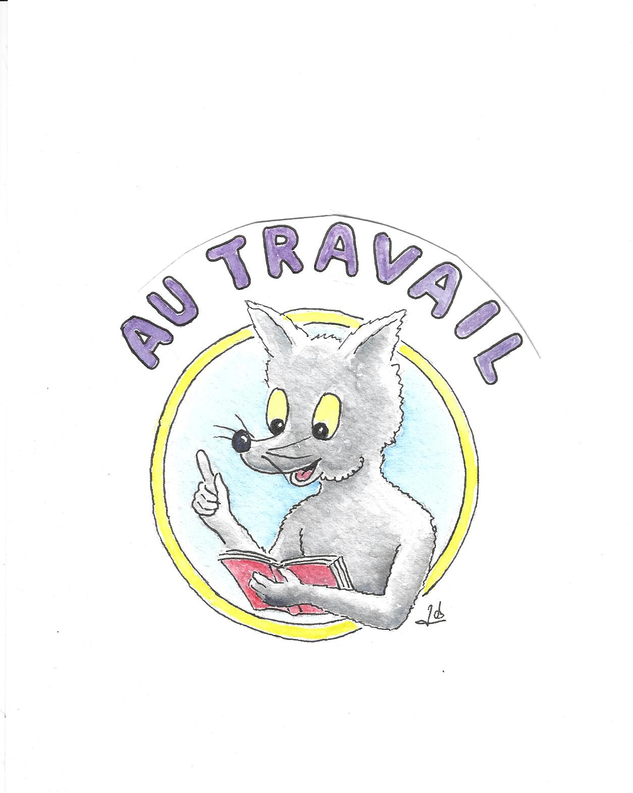 Les aventures du renard gris tome 7 : Au travail